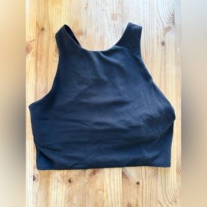 Athleta | Conscious Crop Bra A-C in Black Size S